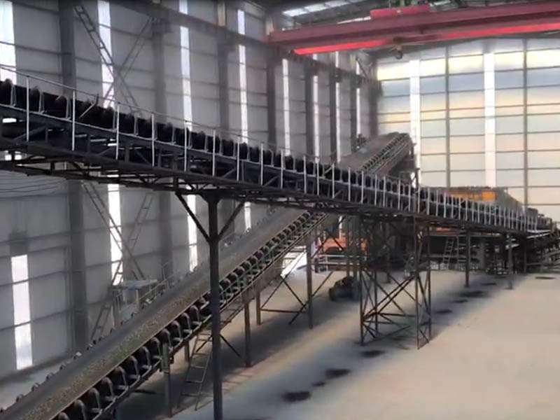 Large stone crushing and sand production line