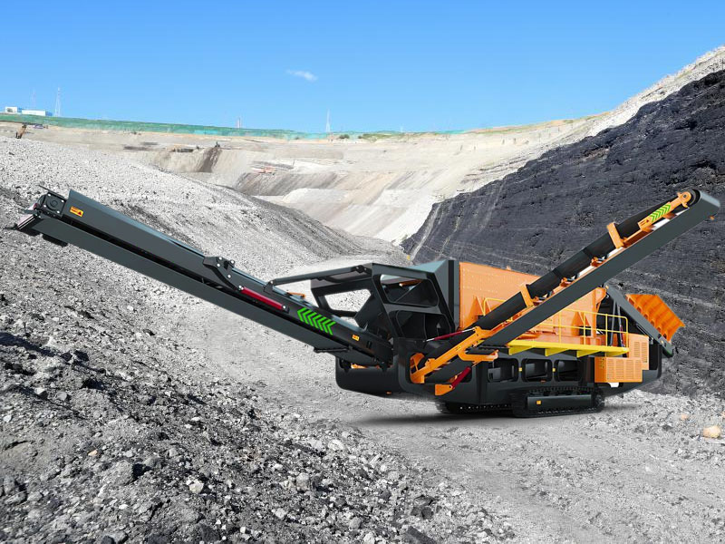 Mobile horizontal screening equipment